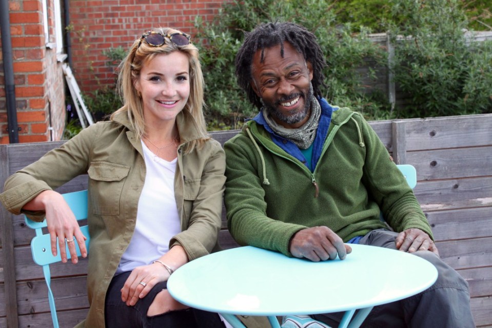 Helen also appeared on the show The Instant Gardener alongside Danny Clarke