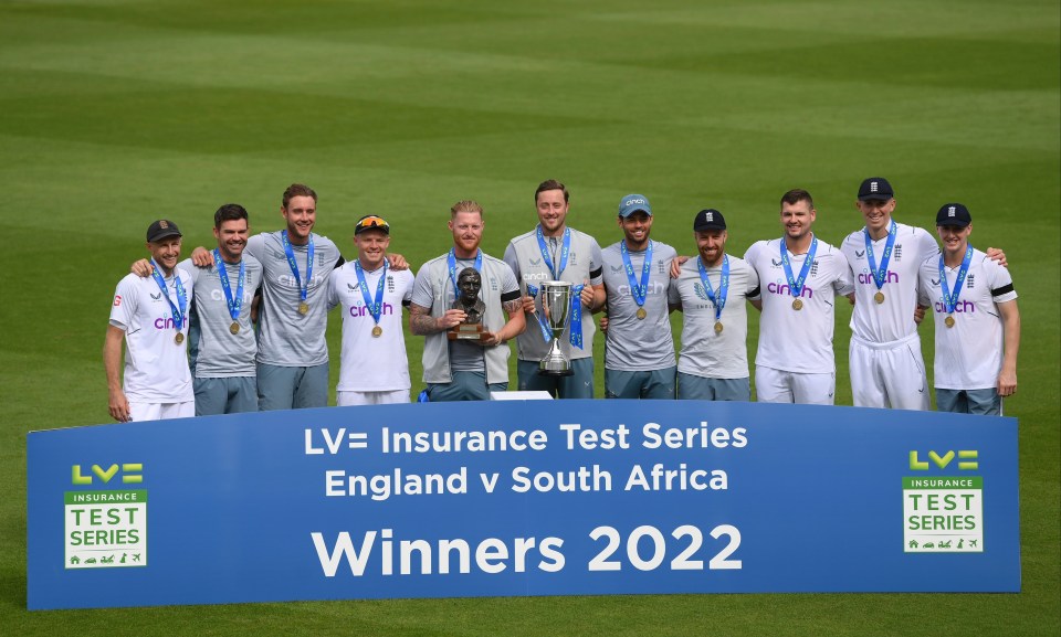 England won the series 2-1 against the Proteas