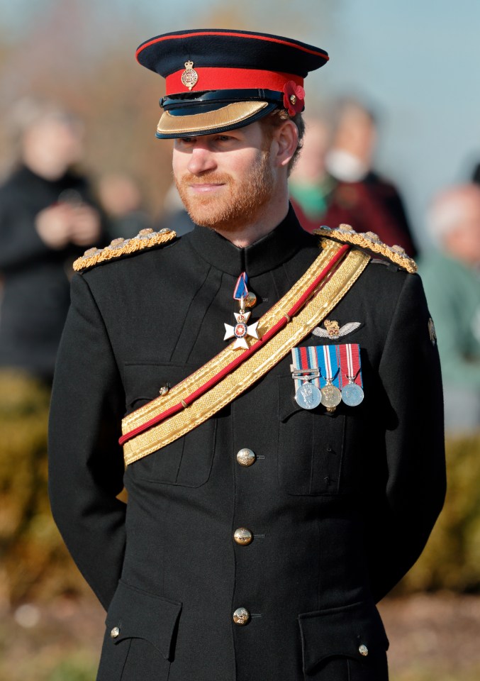 Prince Harry has been barred from wearing military attire for all events honouring his grandmother the Queen