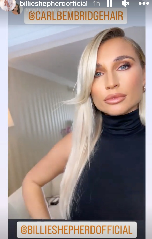 Billie Faiers has broken her Instagram silence after her mother Susie accused Ferne McCann of fatshaming her sister Sam