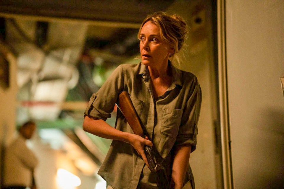 Gun-toting Keeley Hawes in the heroic role in Crossfire after playing more passive characters in previous TV thrillers