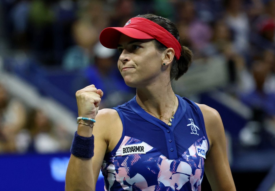 Australia’s Ajla Tomljanovic celebrates a momentous win for her