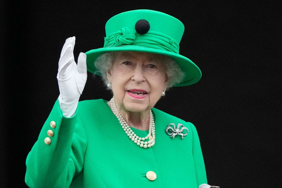 The Queen passed away at 3.10pm