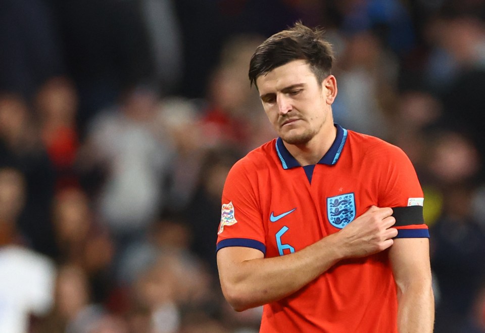 Maguire, 29, endured another frustrating night