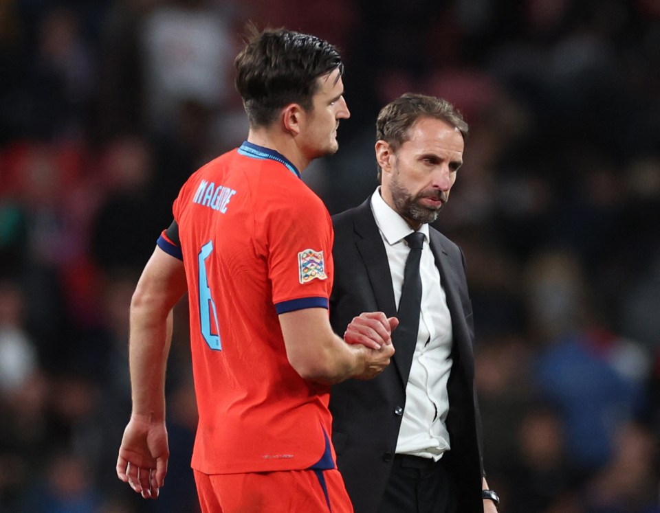 Gareth Southgate backed Harry Maguire once again