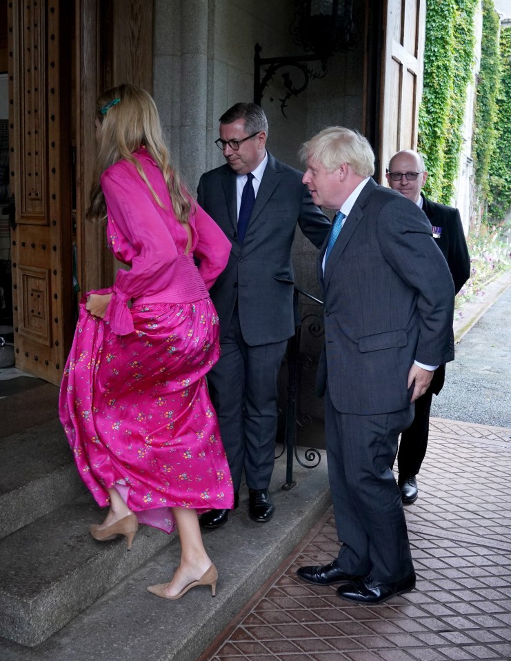 Boris Johnson had visited The Queen at Balmoral in her final days