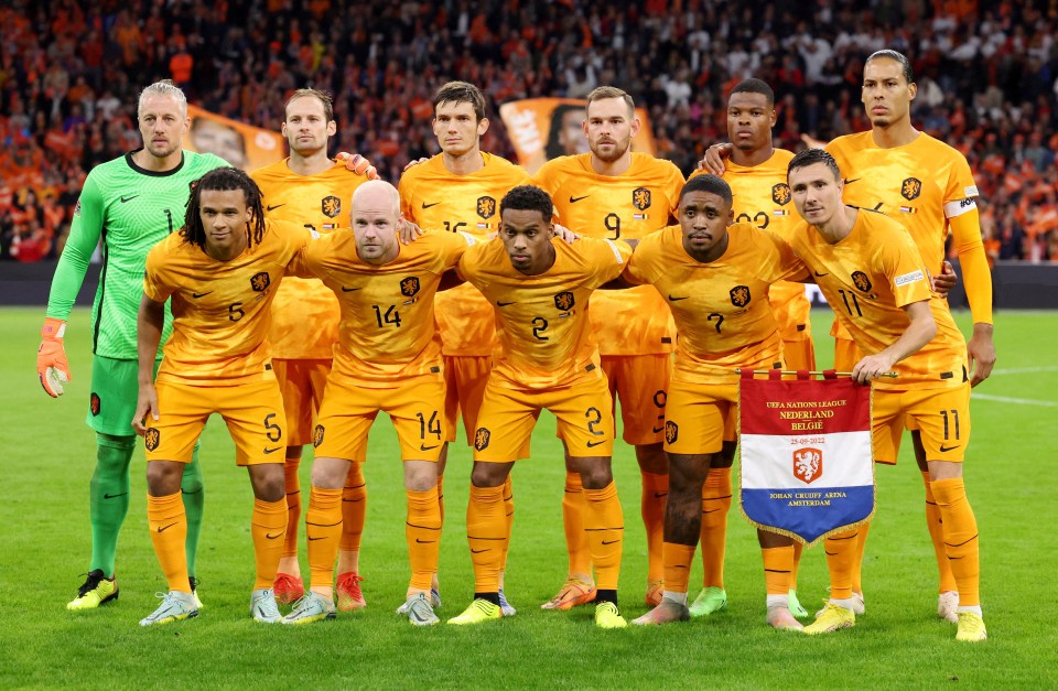 Holland are loving their sleek new kit