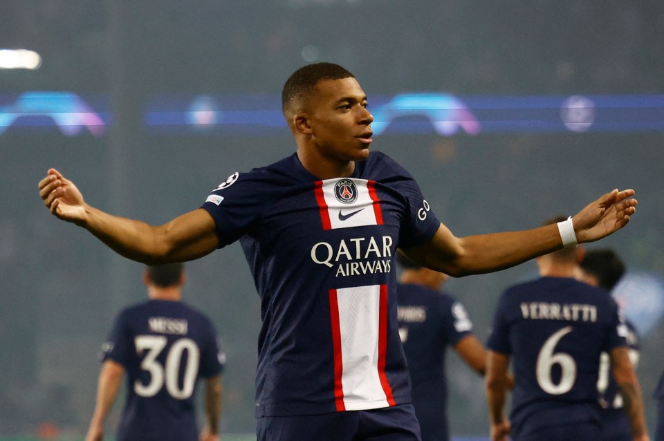 Kylian Mbappe was on to form in Paris