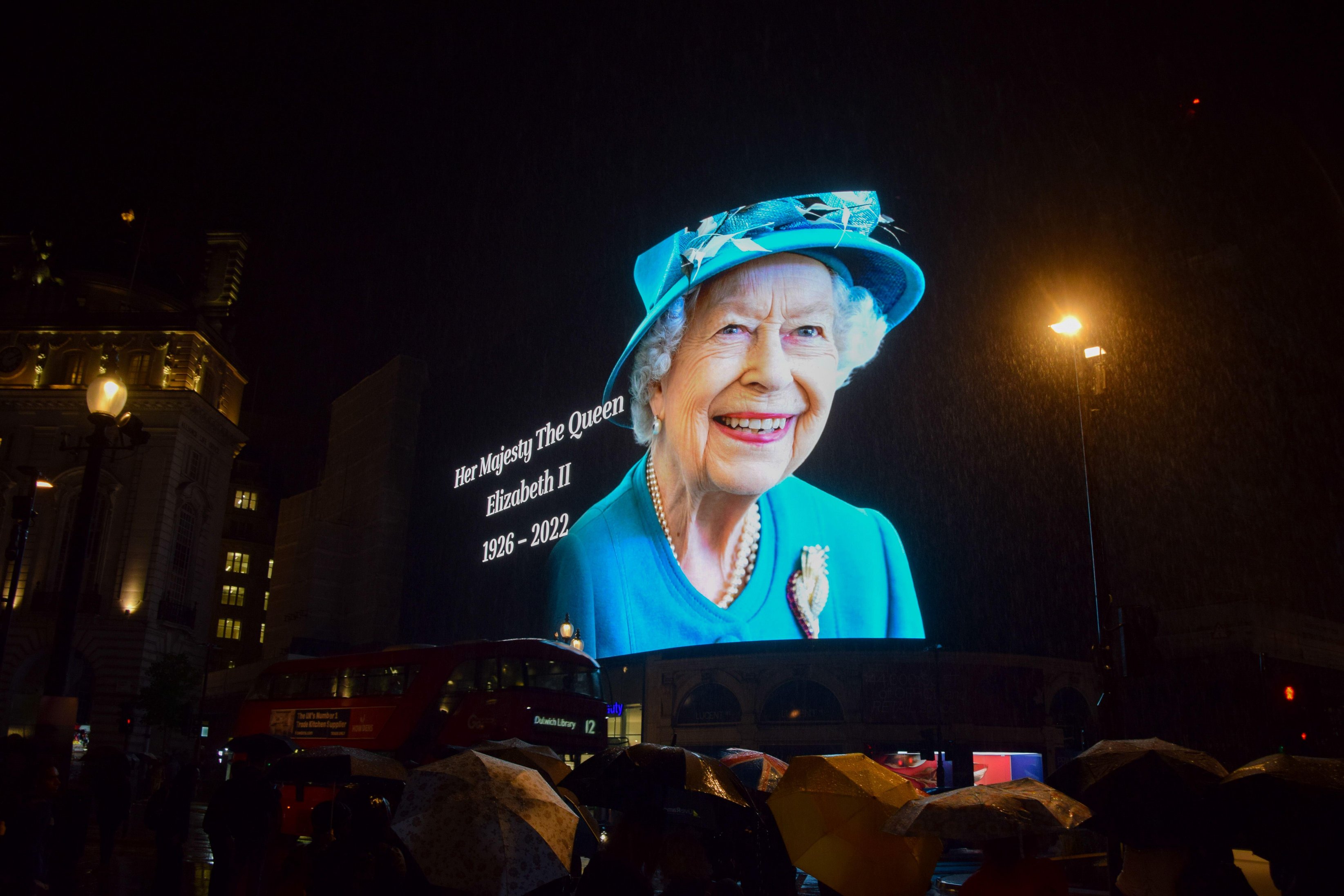 A two minute silence will be held during the Queen's funeral, just before noon