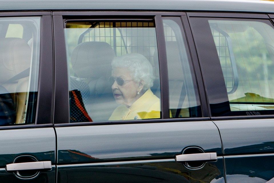 Her Majesty arrived for her summer holiday in Balmoral at the end of July