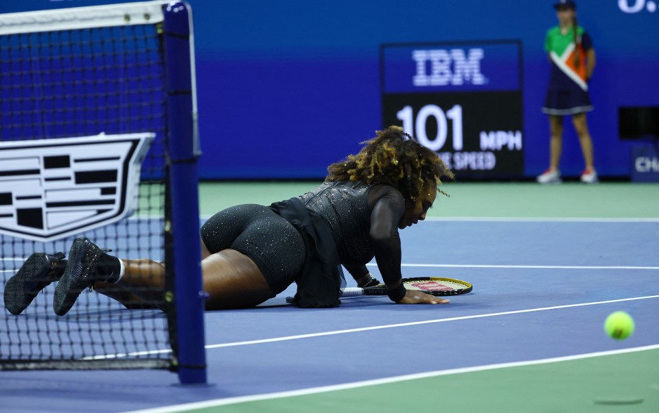 The 23-time grand slam champion couldn't produce one more night of magic