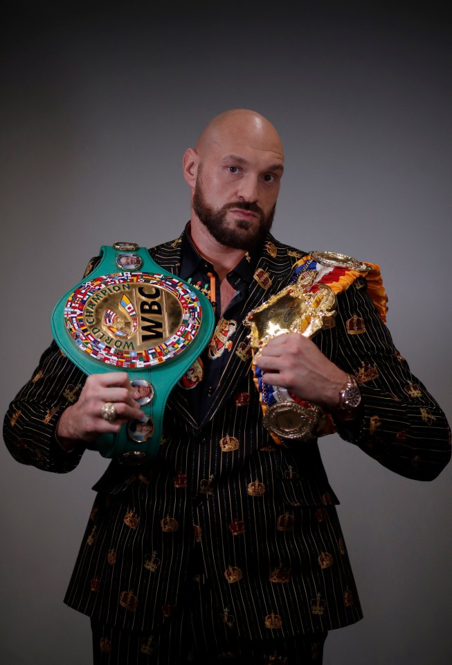 Tyson Fury vacated the prestigious Ring Magazine heavyweight title last month