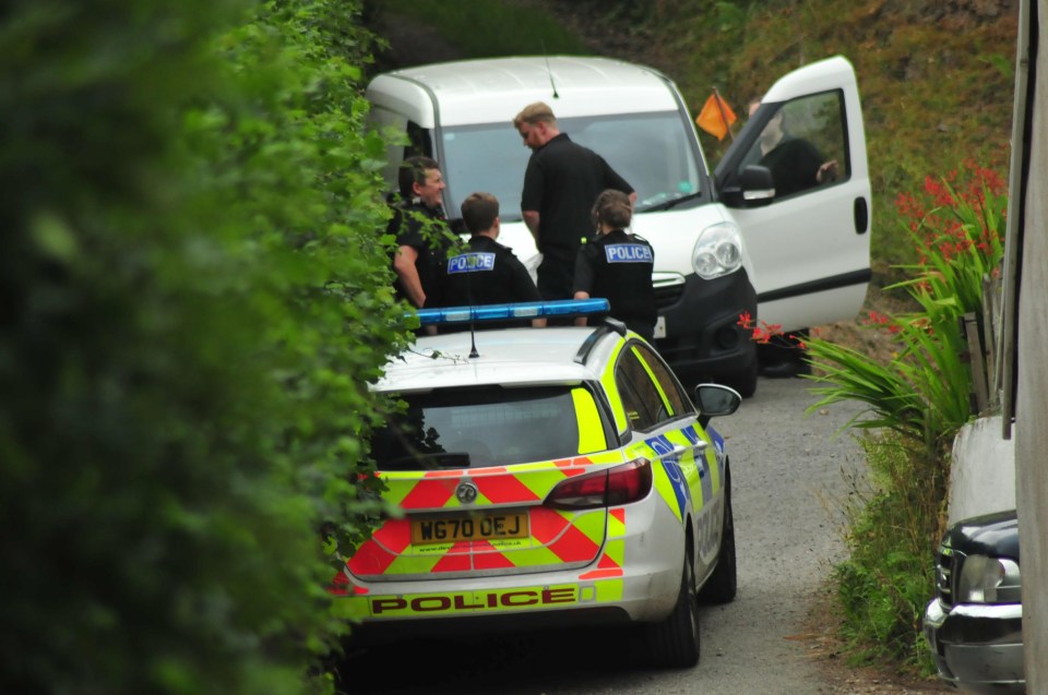 Ian was found dead at the couple’s home in North Devon