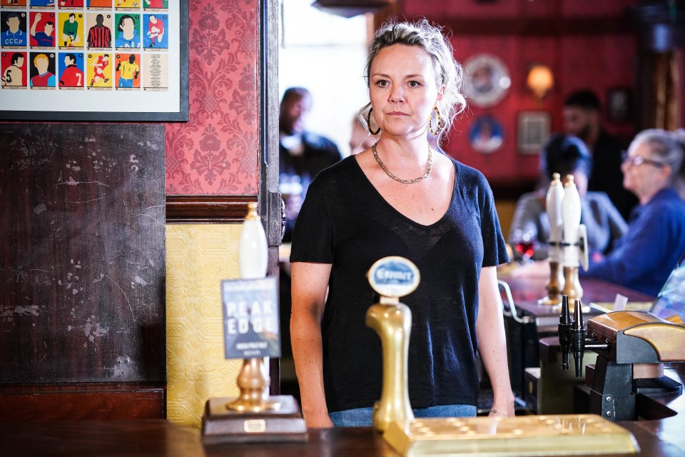 Janine Butcher is still keeping secrets from Mick Carter