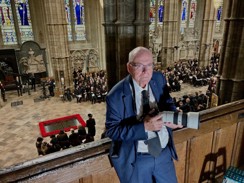 Just a select 2,000 were in Westminster Abbey and I was honoured to be one of them, writes Arthur Edwards