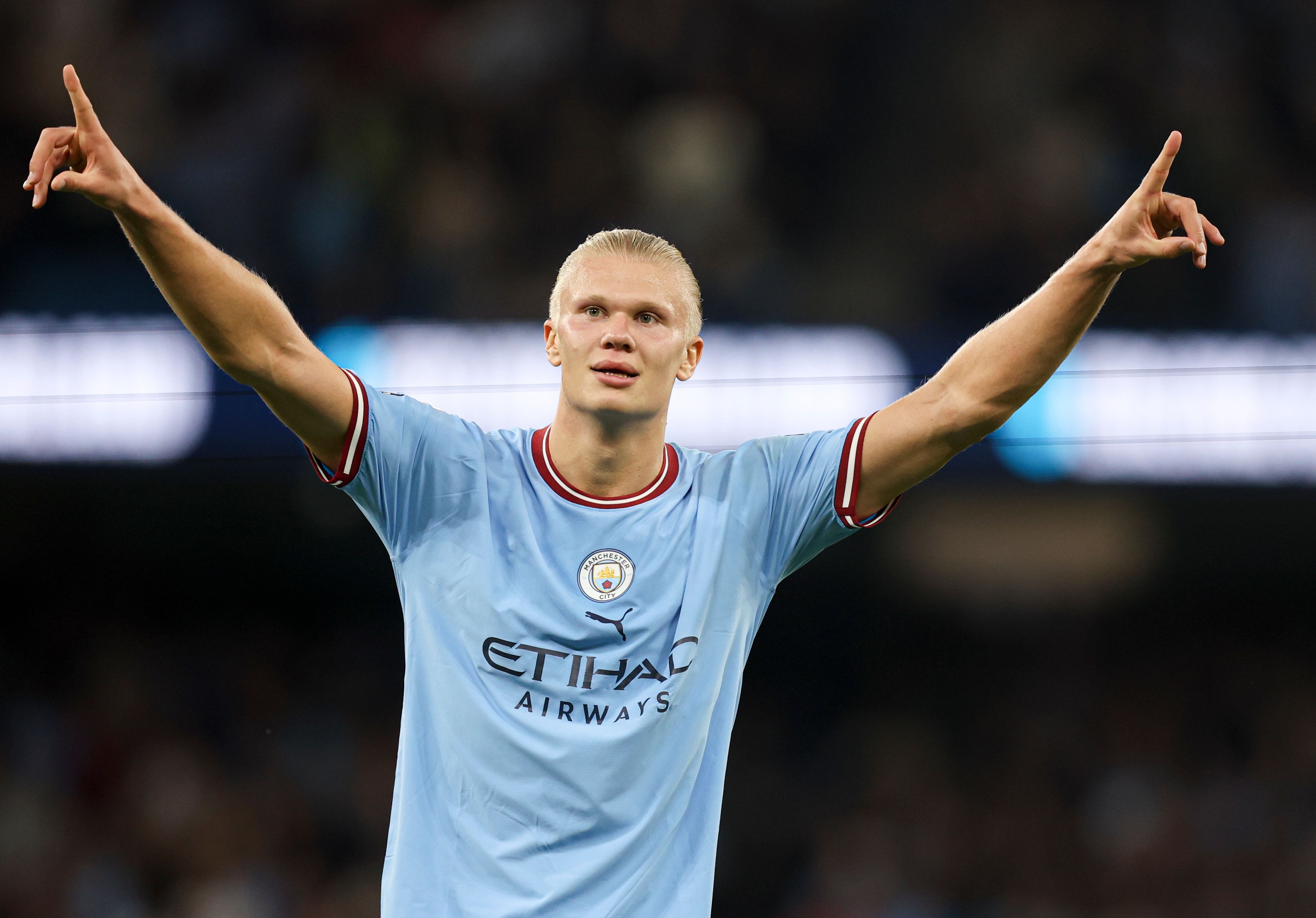 Erling Haaland has been in sensational form for Manchester City after bagging NINE goals in five games