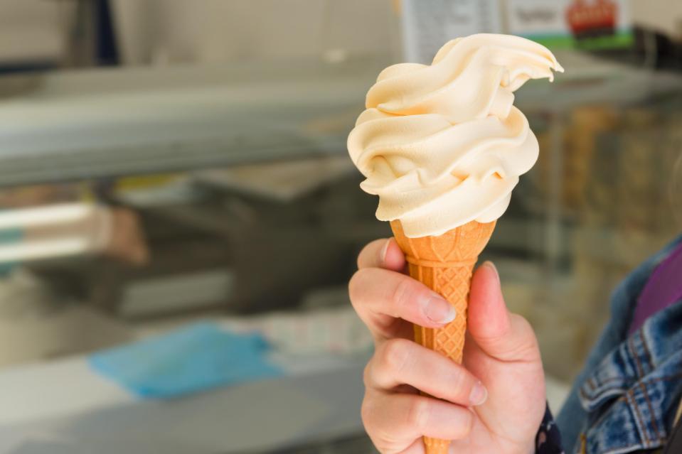 While eating ice cream isn't banned, where you eat it could see you fined