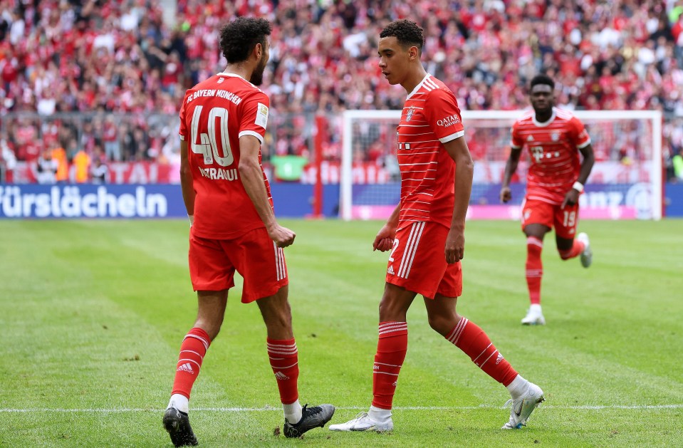 Bayern Munich are not top of the Bundesliga