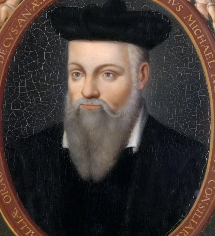 The prediction was taken from a loose interpretation of Nostradamus' work from 1555