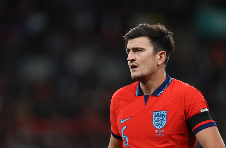 England fans slammed Harry Maguire after he conceded a penalty against Germany