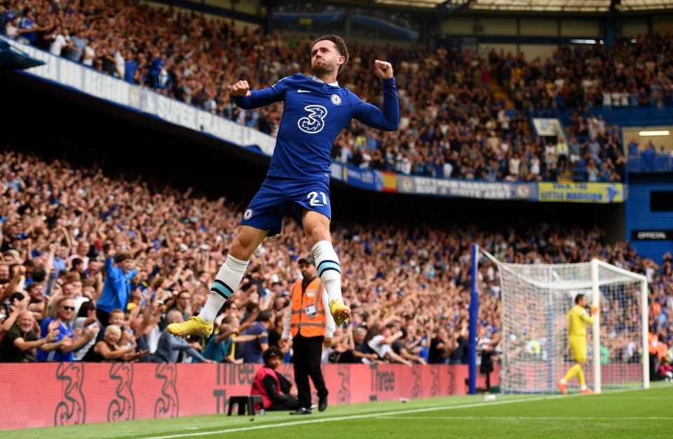 Chilwell equalised for Chelsea at Stamford Bridge on Saturday