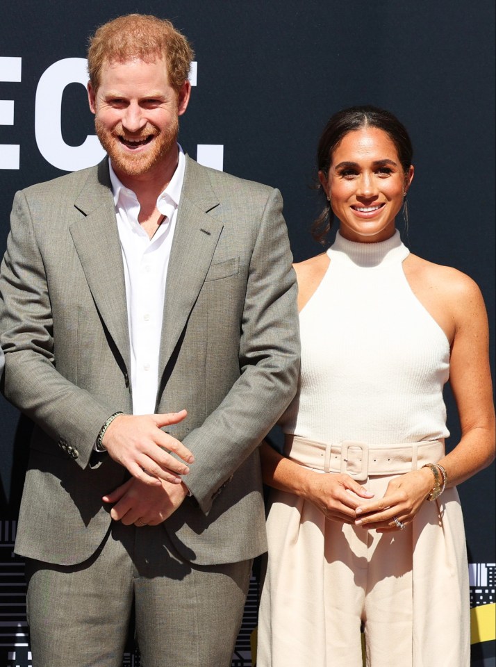 The Duke and Duchess of Sussex were undertaking a brief visit to the UK and Germany when the news broke