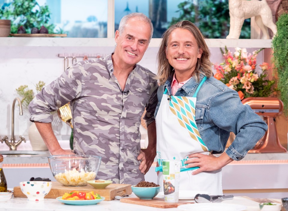 Phil Vickery and Mark Owen on This Morning