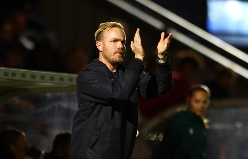 Jonas Eidevall is keen on seeing more WSL games played in larger stadiums