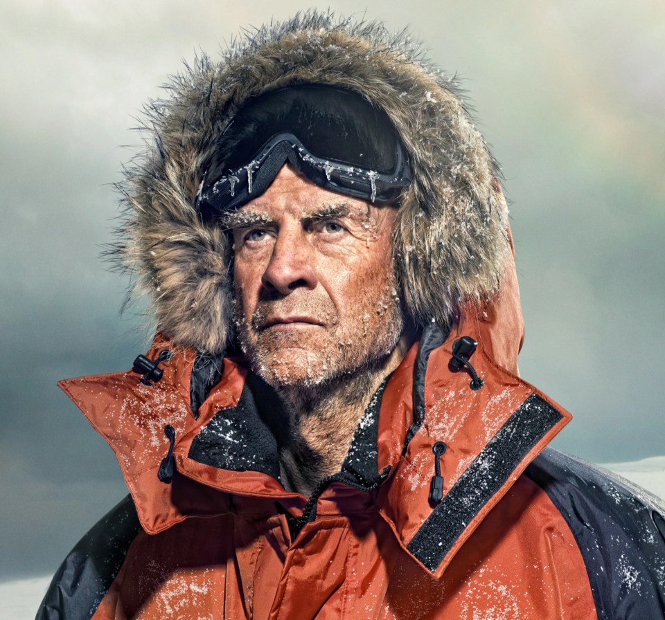 Sir Ranulph Fiennes is described as the world’s greatest living explorer