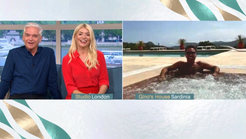 Holly denied having a sneaky look but Phillip Schofield confessed he did