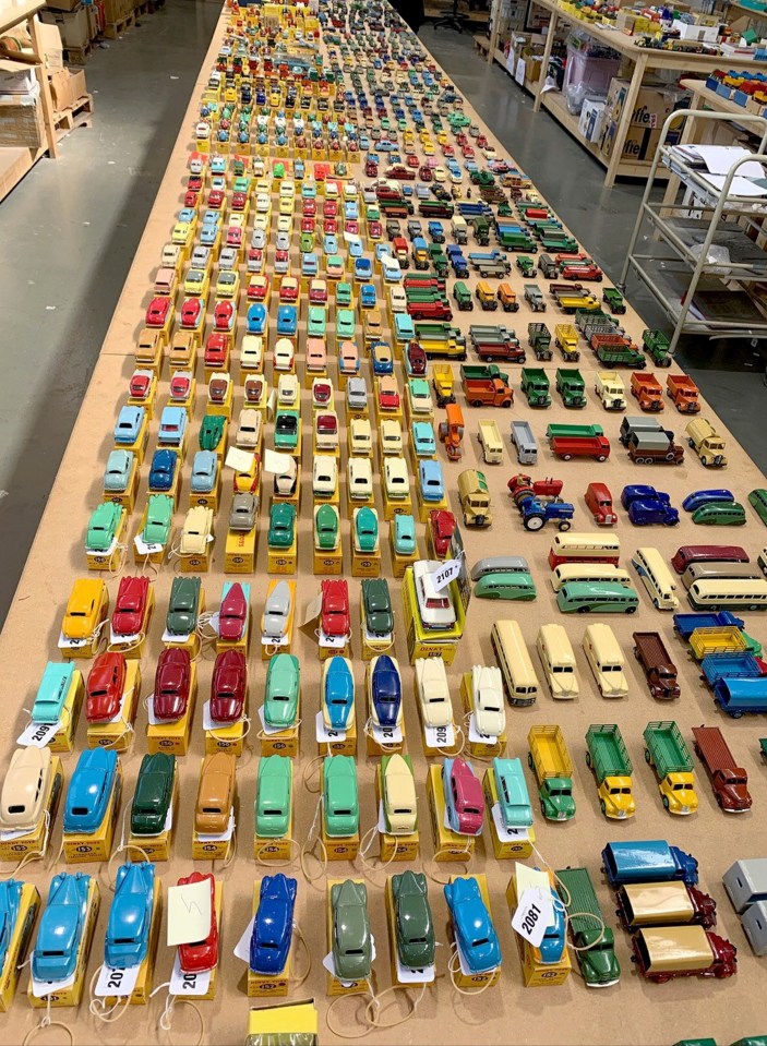 One of the world's finest collections of Dinky Model toys is set to go under the hammer next week