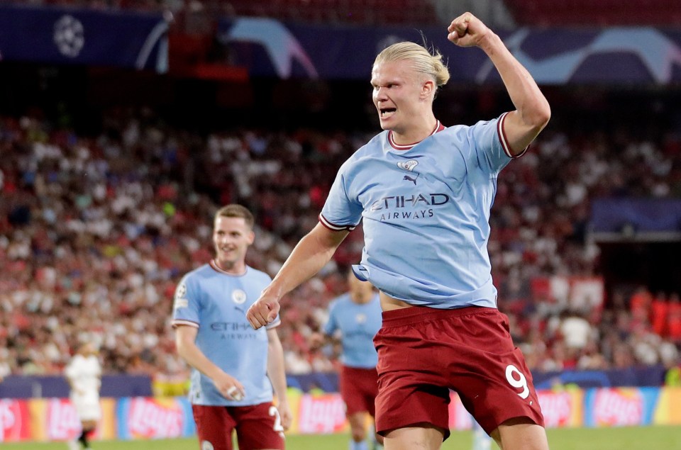 A change of shorts didn't stop Erling Haaland, who scored another two goals in the 4-0 win