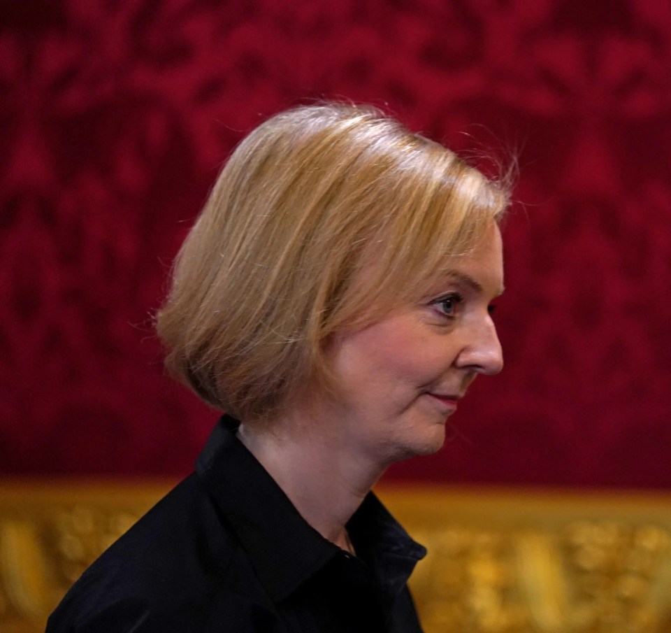 The current prime Minister Liz Truss also attended the ceremony and signed the proclamation that made Charles King and is seen waving to crowds