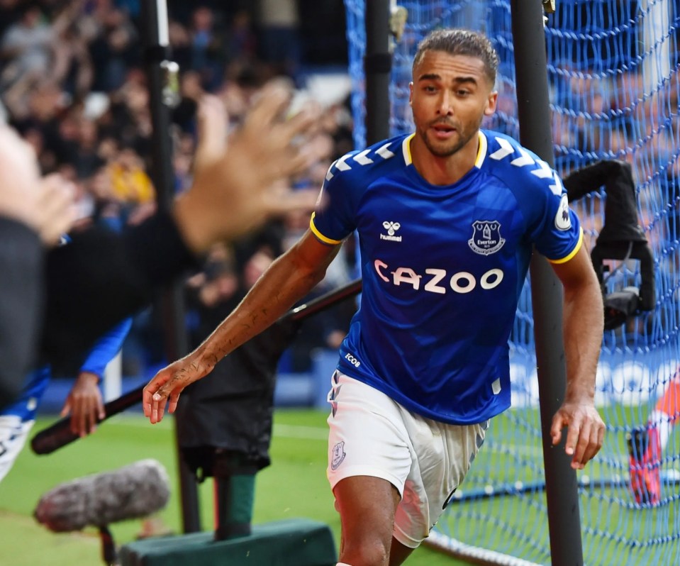 Calvert-Lewin was expected to return from injury this weekend but has suffered a setback