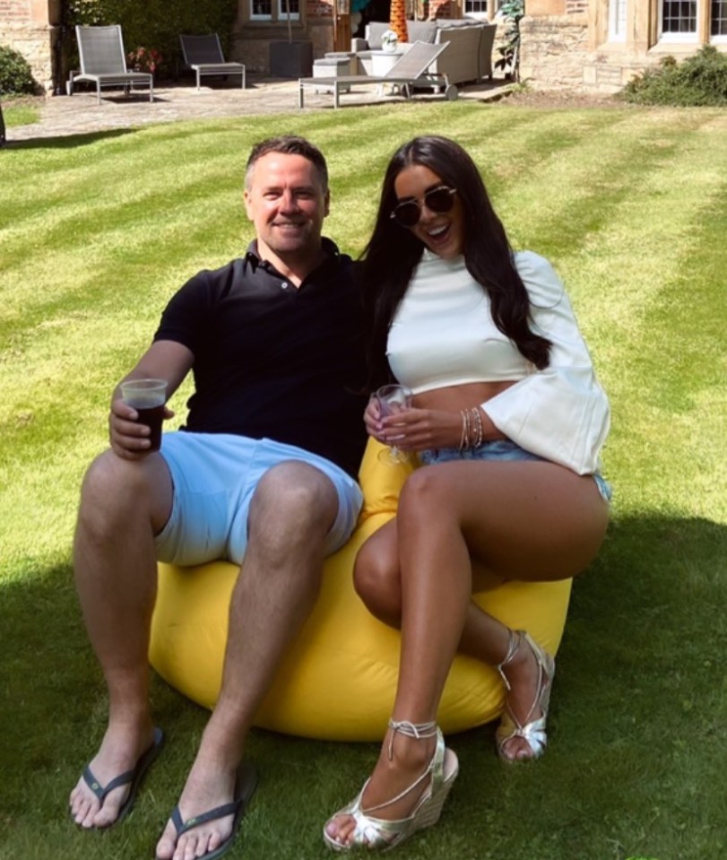 Gemma and Michael Owen reunited after she left the villa this summer