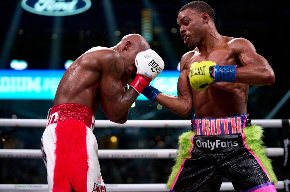 Errol Spence Jr beat Yordenis Ugas in April 16