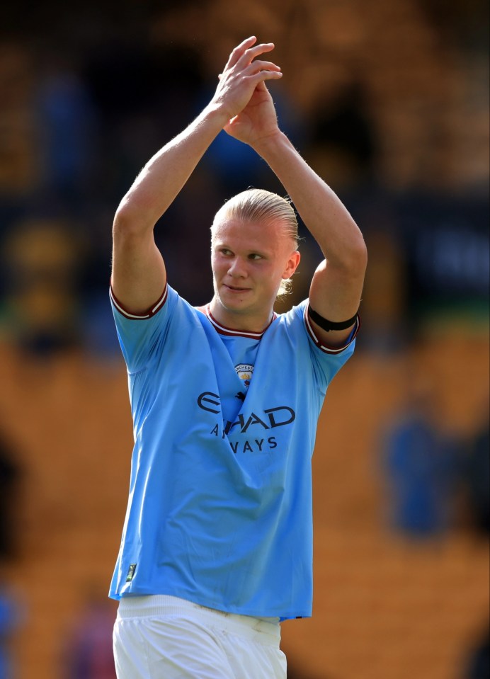 Erling Haaland may take advice from his dad Alf-Inge before facing Manchester United