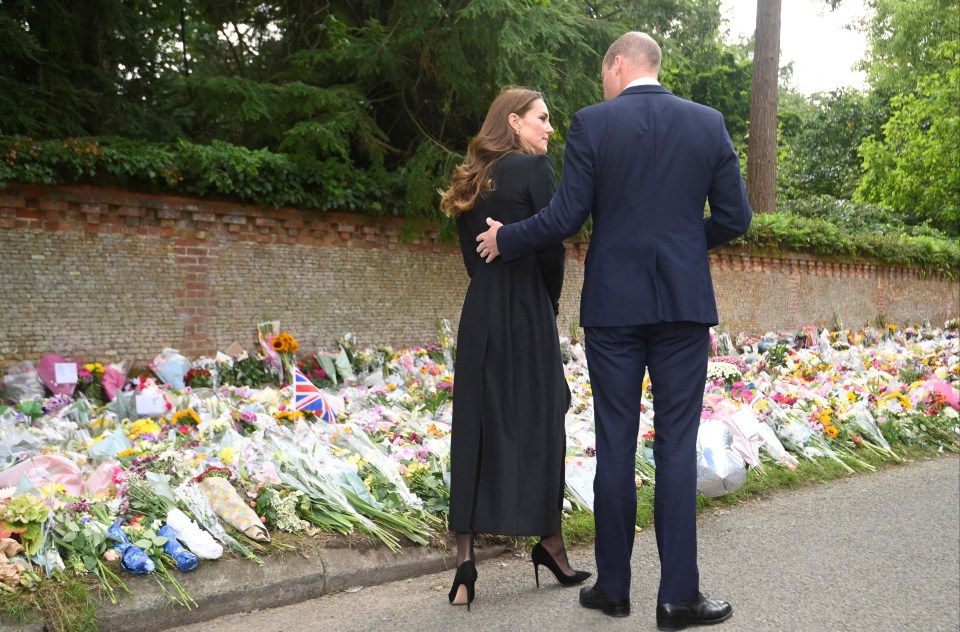 Kate reportedly told a crowd member she was also finding it tough to see the sweet messages