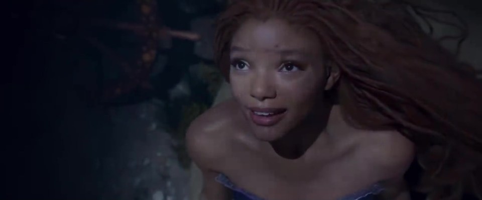 Halle Bailey has been revealed in her enchanting The Little Mermaid role