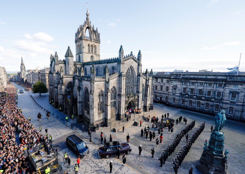 They will have the opportunity to see the coffin at St Giles' Cathedral