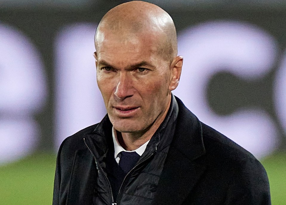 Zinedine Zidane is a three-time Champions League winner