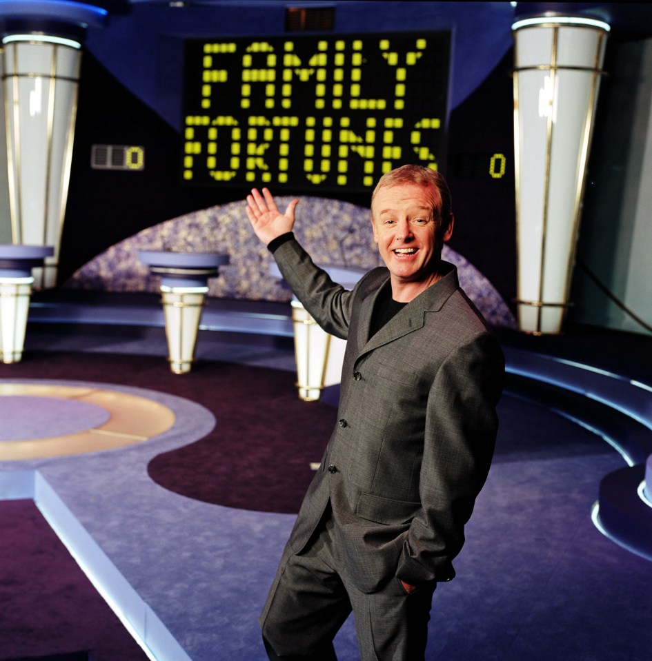 Les hosted Family Fortunes for 15 years