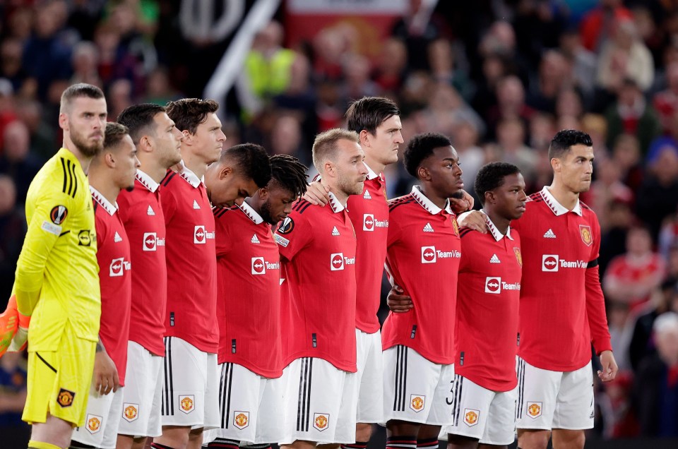 A minute's silence was perfectly observed at Old Trafford after the death of Queen Elizabeth