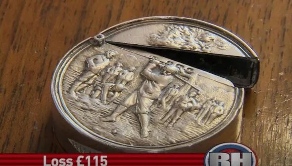 The Vesta case, purchased for £195, made a loss of £115 at auction