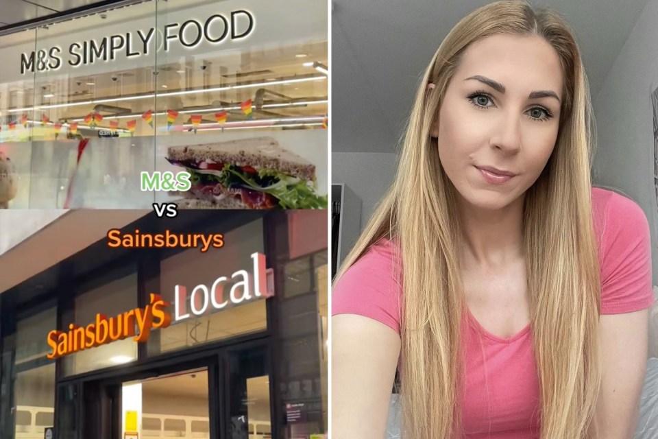 Shopping whizz Kathryn Leech shopped at both M&S and Sainsbury’s to compare