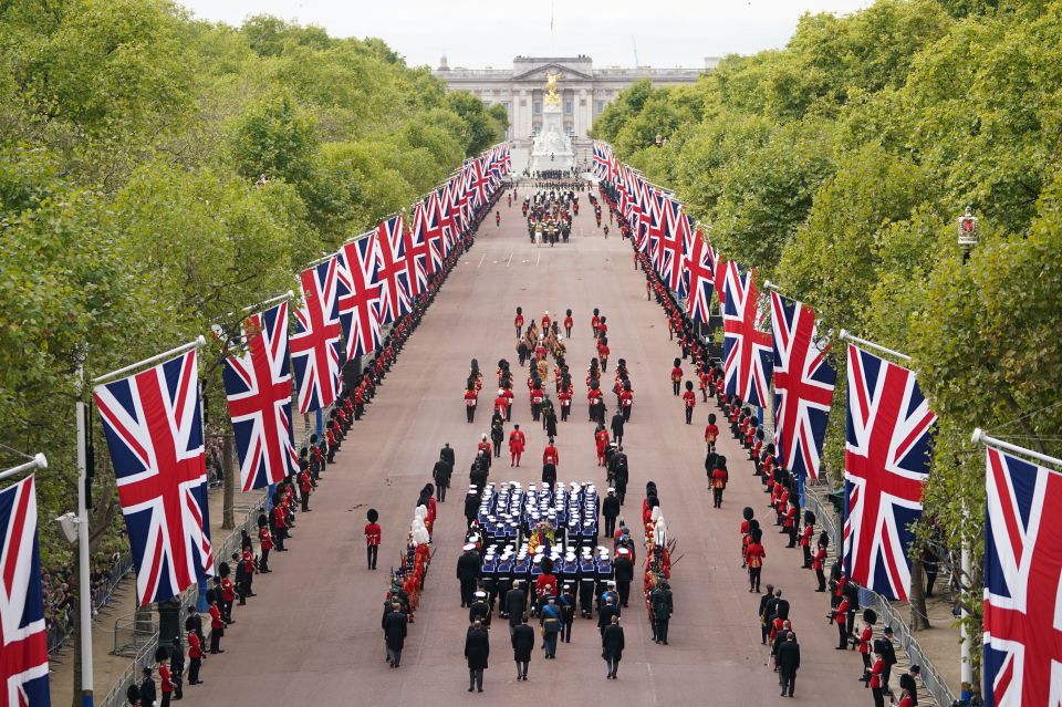 Four billion people around the world reportedly watched the funeral on television