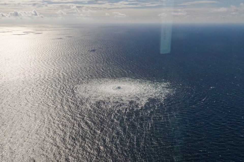 The maelstrom is raging in the Baltic Sea