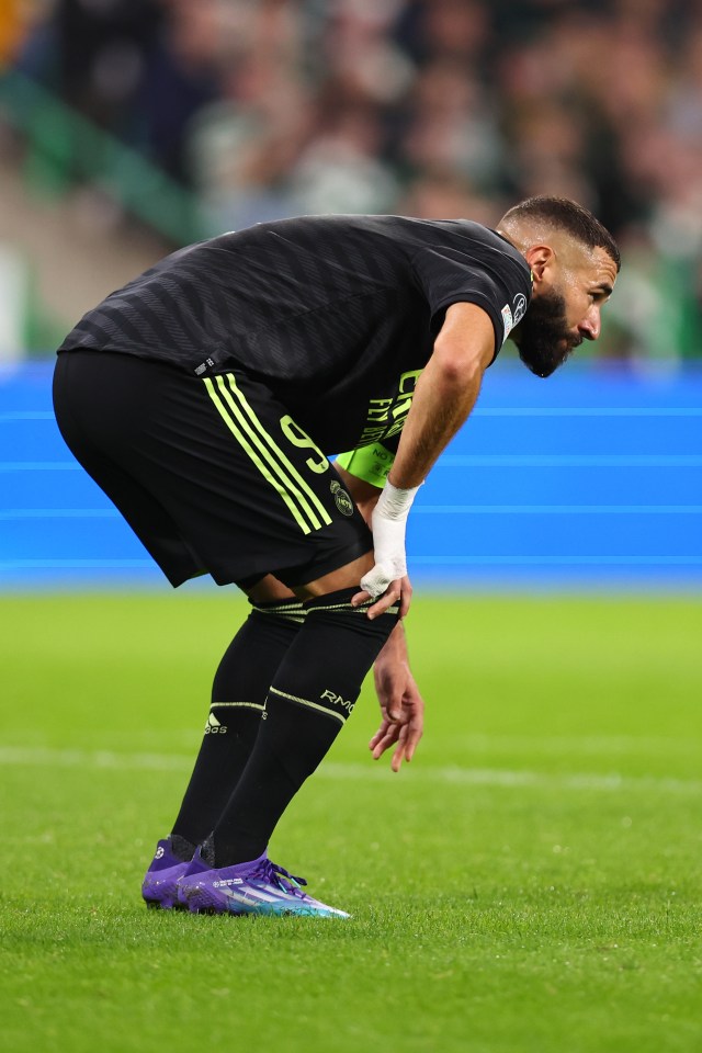 Star man Karim Benzema is facing  a spell on the sidelines