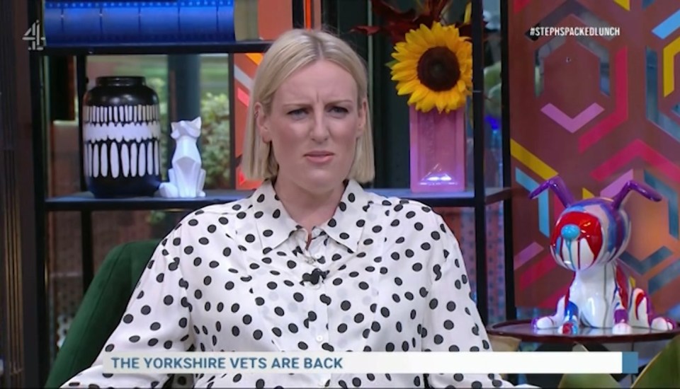 Steph McGovern was left horrified by some of his remarks