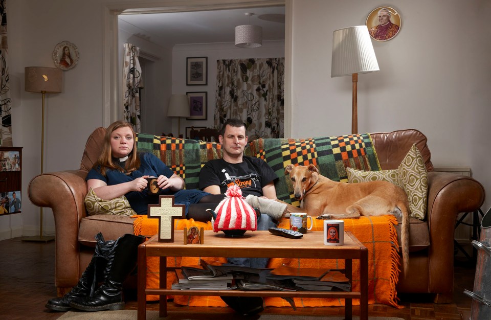 Kate and her husband Graham were on Gogglebox for five series